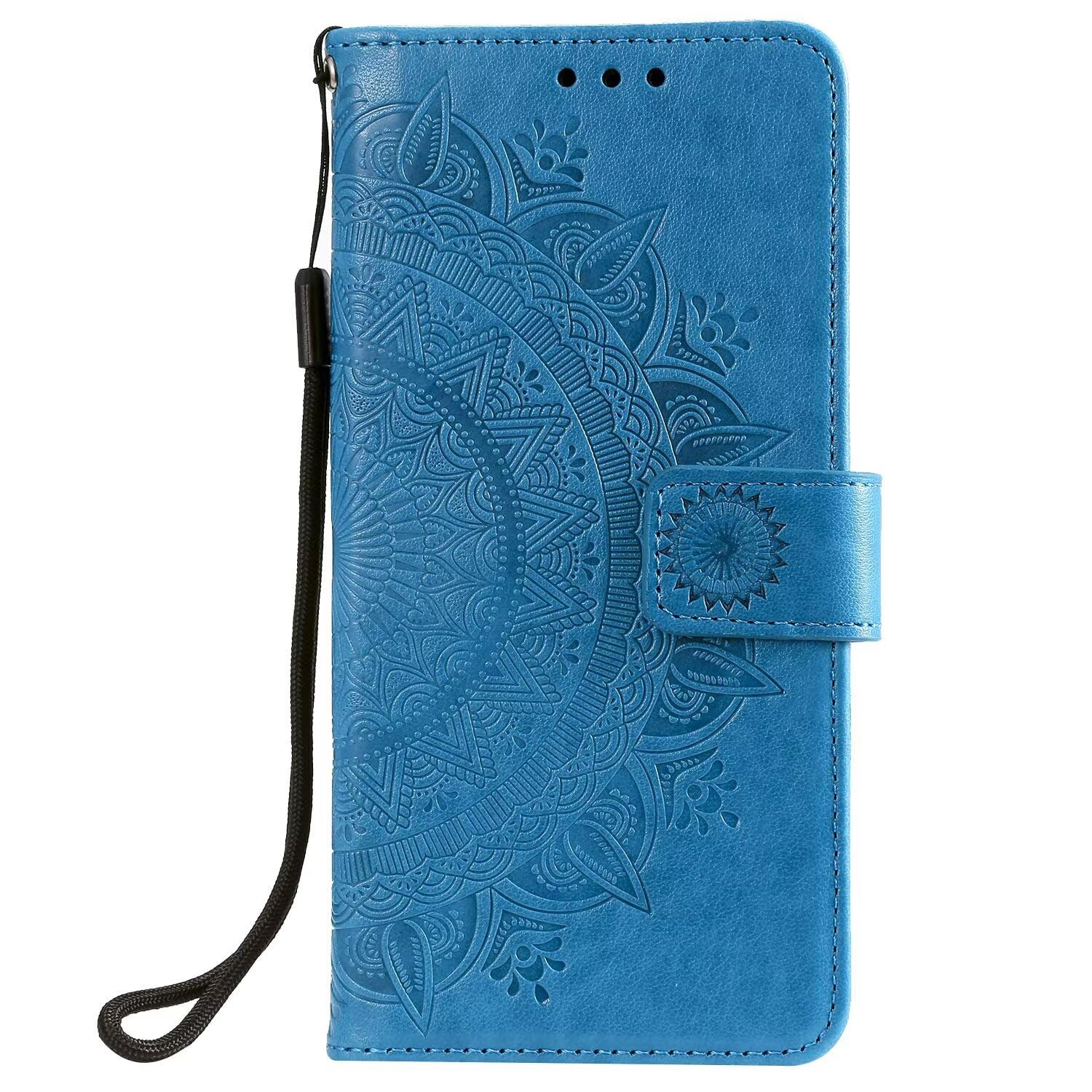 for Motorola Moto E14 / G04 / G24 Case Protective Motorola Moto E14 / G04 / G24 Wallet Phone Case Flip PU Leather Shockproof Card Holder Magnetic Stand Cover for Motorola Moto E14 / G04 / G24, Blue โ image 1