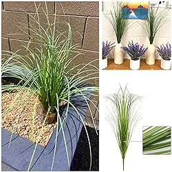 Artificial Shrubs Bushes Fake Plastic Tall Wheat