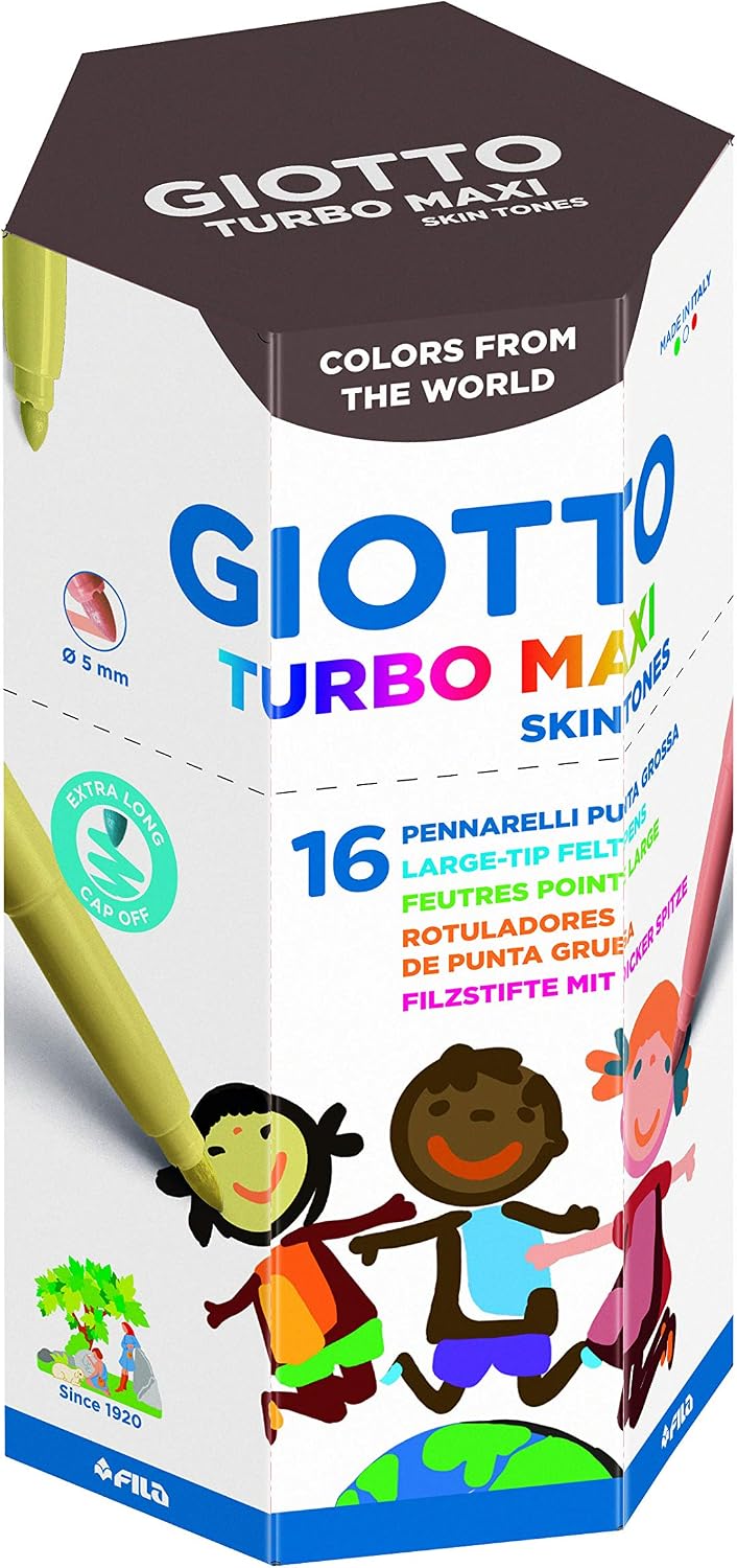 Giotto Turbo Maxi Skin Tones