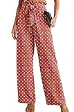 IWOLLENCE Women's Wide Leg Pants with Pockets High