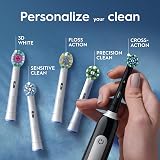Oral-B Pro 1 X2 Electric Toothbrushes for Adults 2 Heads UK Plug Pink Black view 7