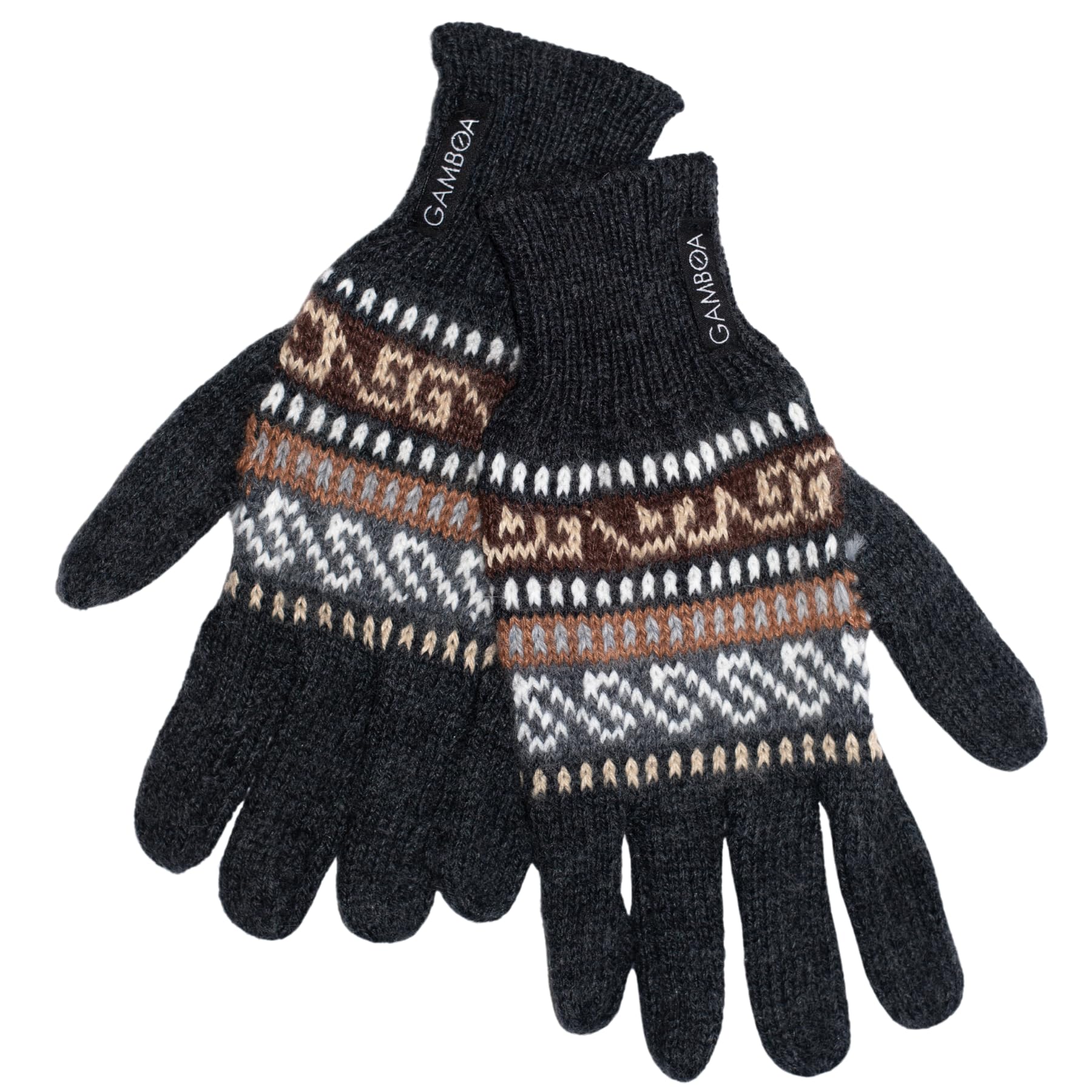 Gamboa Alpaca Wool Gloves for Women Winter Woolen Snow Glove