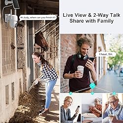 4G LTE Cellular Security Camera No Internet