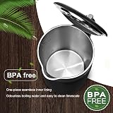 Bear Electric Kettle 1.7L 40-100°C 12 Temp Digital Display Keep Warm 1800W view 8