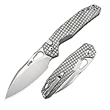 CJRB Frack Pocket Knife, 3.9" AR-RPM9 Steel Blade