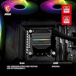 MSI MAG CORELIQUID M240 AIO CPU Liquid Cooler - 12