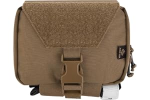 PETAC GEAR Tactical Rip Away Medical Pouch Tear Off First Aid IFAK Pouch Molle & Belt Horizontal Outdoor Emergency Survival Bag …