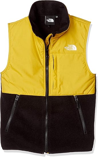 ザノースフェイス デナリフリースベスト Denali Fleece Vest キッズ レオパードイエロー 日本 140 日本サイズ140 相当 ベスト 通販 Amazon