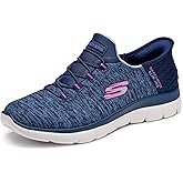 Skechers Women's Summits Dazzling Haze Hands Free Slip In Sneakers