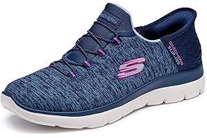 Skechers Women's Summits Dazzling Haze Hands Free Slip In Sneakers