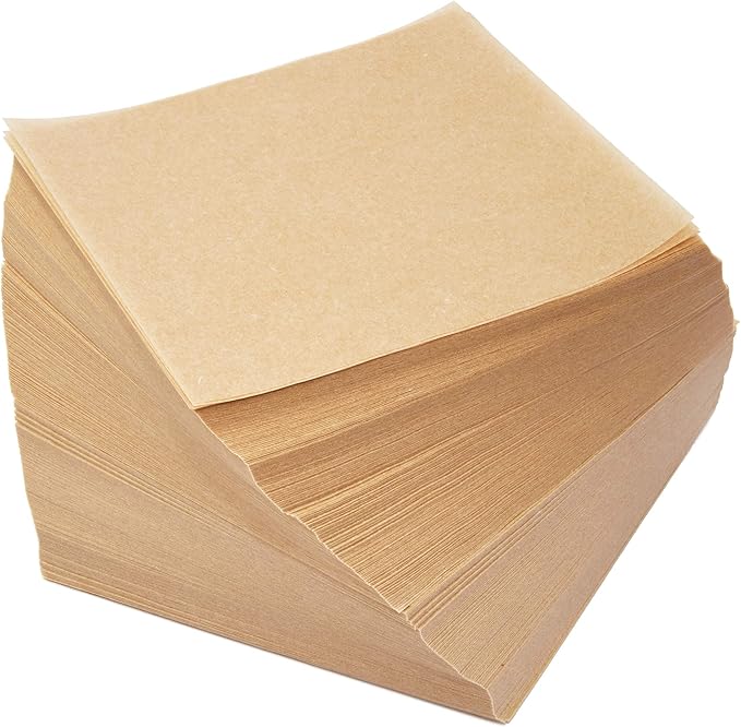 Parchment Paper Squares, Baking Sheets (4 x 4 In, 1000 Pack