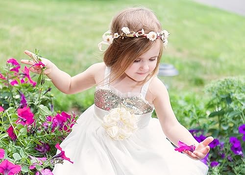 gold flower girl dresses amazon