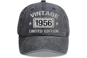 Vintage 2006 1996 1986 1976 1966 1956 1946 1936 1926 Limited Edition Embroidered Adjustable Baseball Cap for Men Women