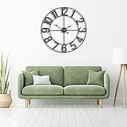 Sorbus Large Wall Clock for Living Room Decor