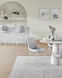 VASAGLE Bar Stools Set of 2, Bar Height Bar Stools