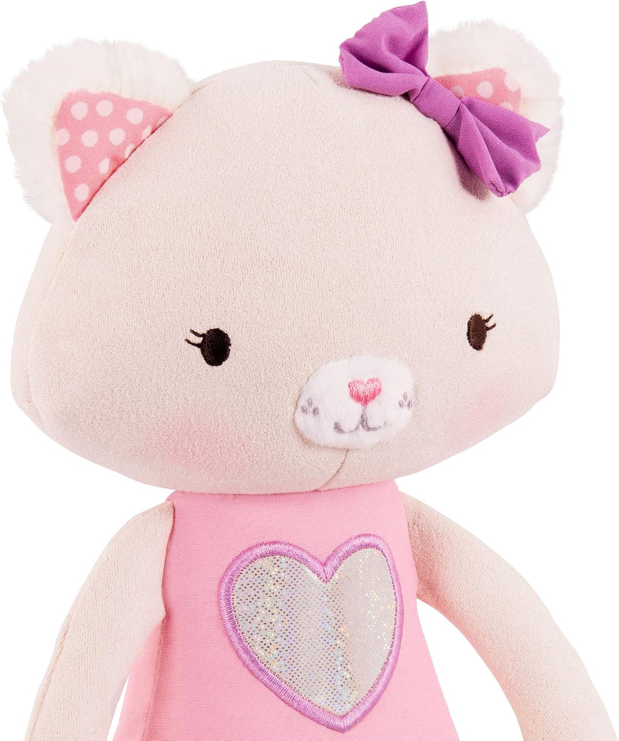 B. toys, Plush Cat Baby Doll with Ballet Tutu & Sparkly Shoes, 15-Inch Soft Cuddly Stuffed Animal Baby Toys for Toddlers - Image 5
