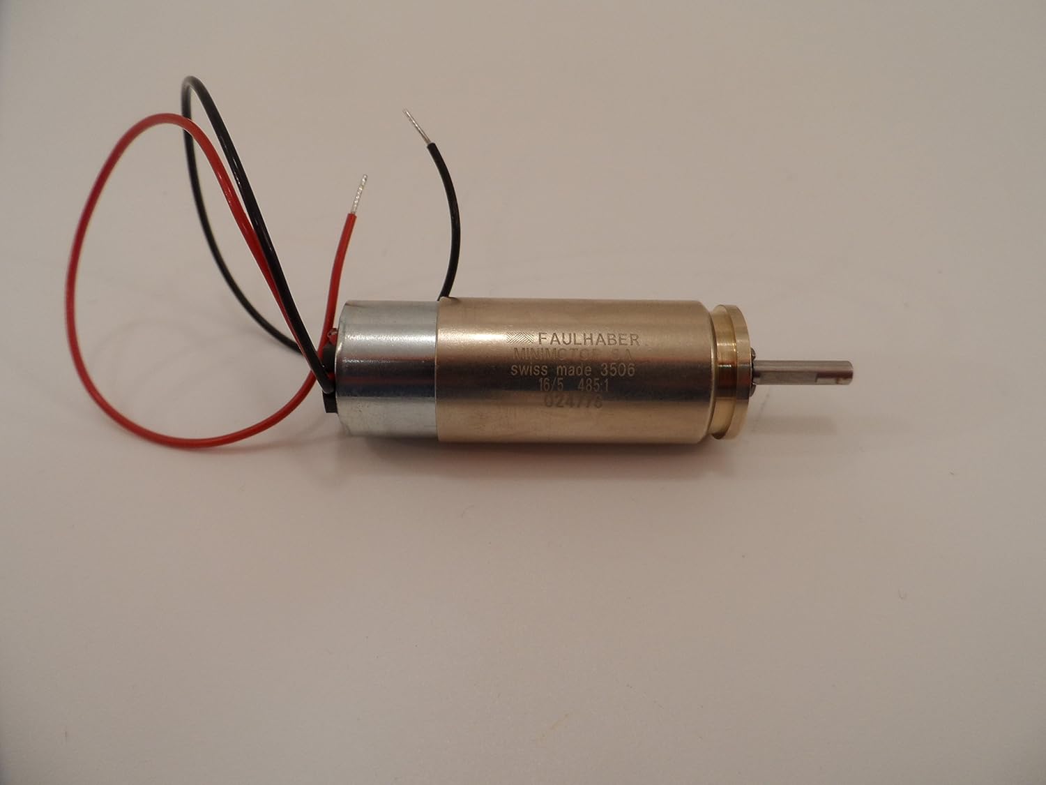 FAULHABER Motor 1624E012S Gear 16/5 ratio 485:1: Amazon.com: Industrial ...