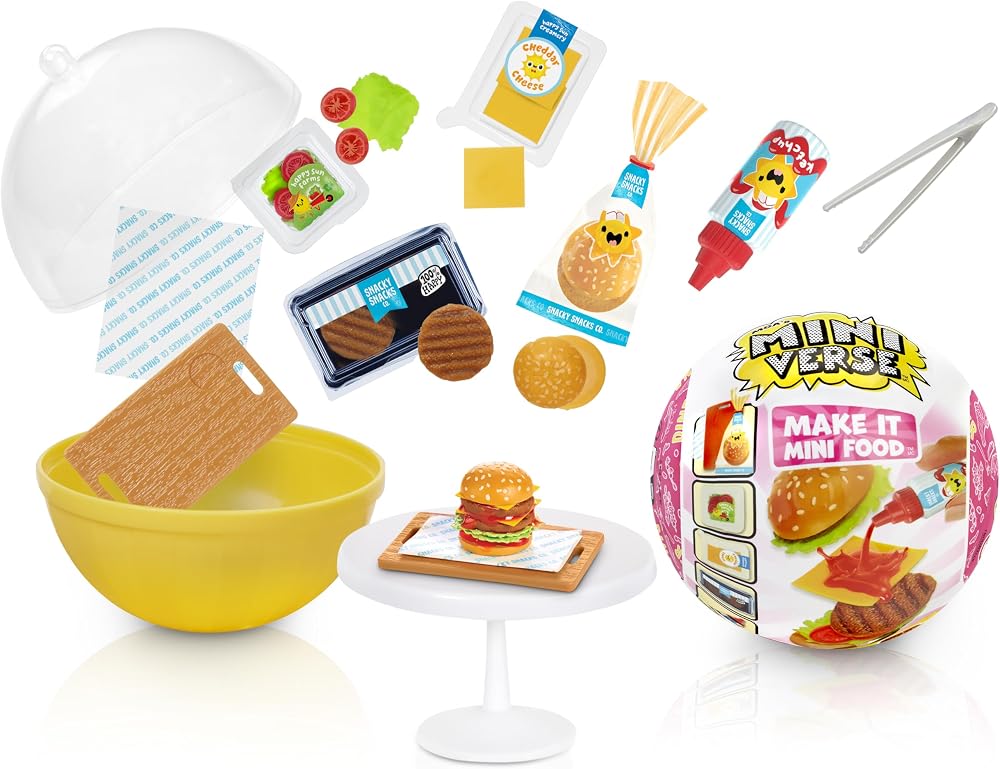 MGA's Miniverse Make It Mini Diner Series 3 - Mini Food in Hidden Package