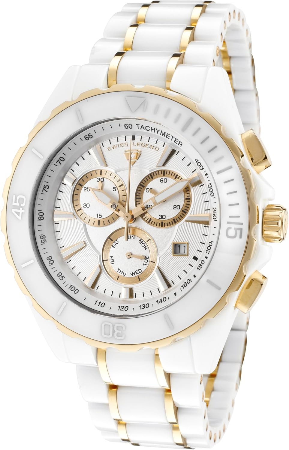 Swiss Legend Men's SL10614WWGA Identity Analog Display Swiss Quartz Two Tone Watch Amazon.co