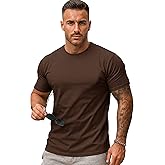 EYEBOGLER Tshirts for Men |Round Neck Short Sleeve Mens T-Shirts |Regular Fit Lightweight Soft T-Shirts for Man