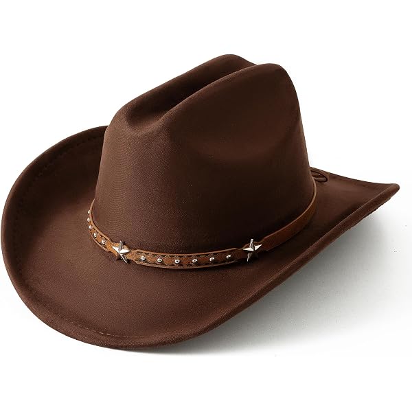 Amazon.com: EOGIMI Men & Women Cowboy Hat Western Style  display picture 3