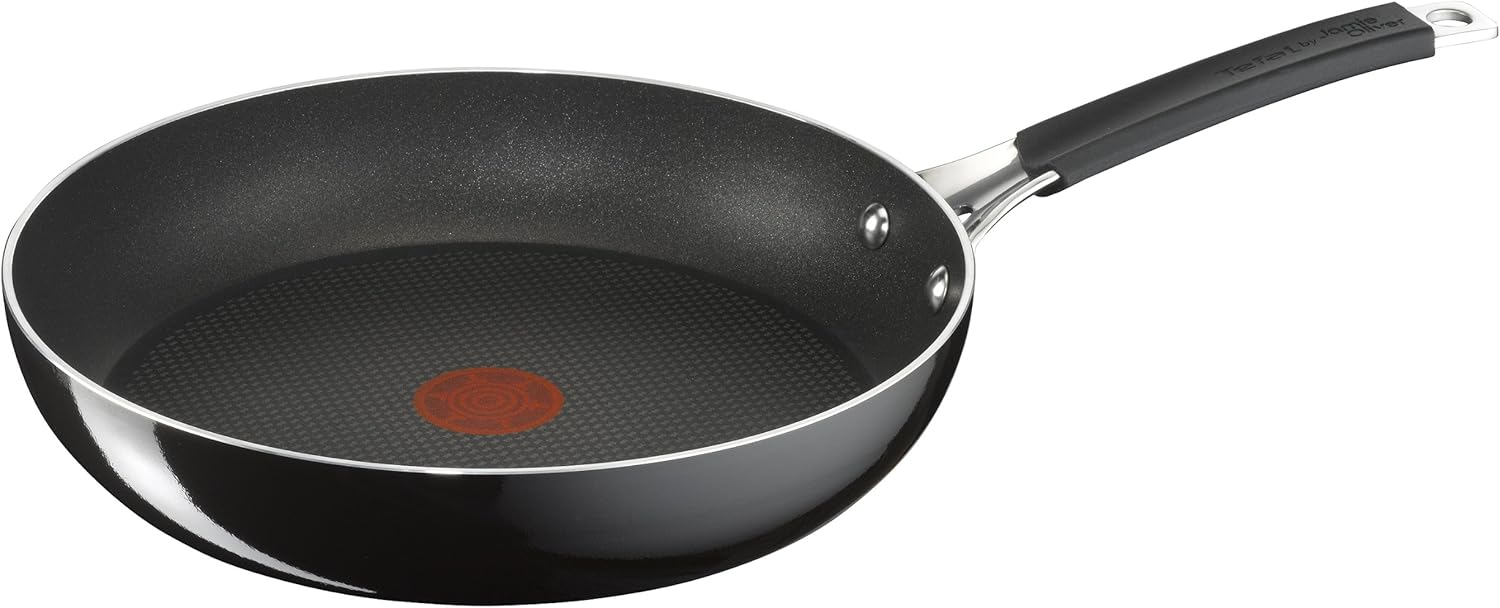 Tefal Jamie Oliver Hard Enamel Classic Series Nonstick Frying Pan, 30