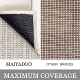 MAIYADUO 60x150 cm Non Slip Rug Pad Underlay for Hard Floors view 4