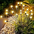 PATIOPIA Solar Garden Lights, 20 LED Firefly Garden Lights Solar Outdoor, Solar Lights for Outside Sway by Wind,Solar Lights Outdoor Waterproof for Christmas Yard Patio Pathway Decoration (2 Pack)