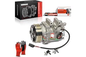 A-Premium Air Conditioner AC Compressor with Clutch Compatible with Honda Civic 2012-2015 1.8L & Acura ILX 2013-2015 2.0L