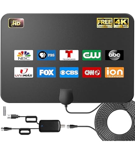 Amazon.com: 4K Amplified HD Digital TV Antenna Indoor - Support 4K