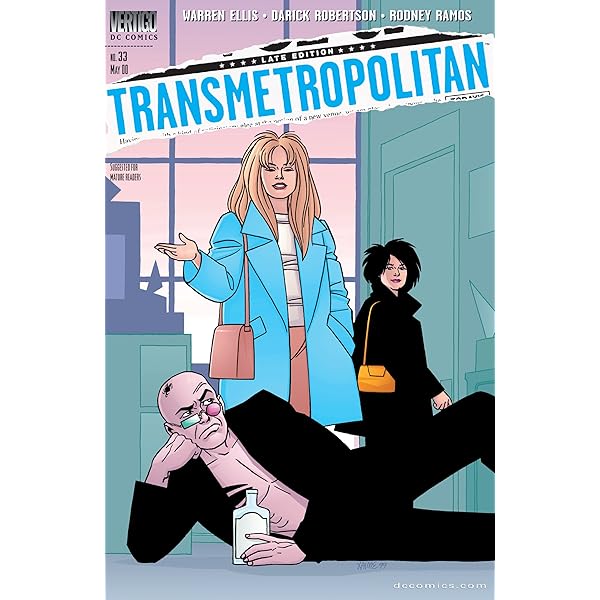 Amazon.com: Transmetropolitan #36 eBook : Ellis, Warren, Robertson