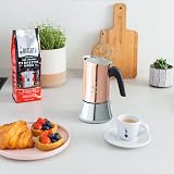 Bialetti Venus Bronze 4 Cups Coffee Maker Induction Steel Anti-Scalding view 4