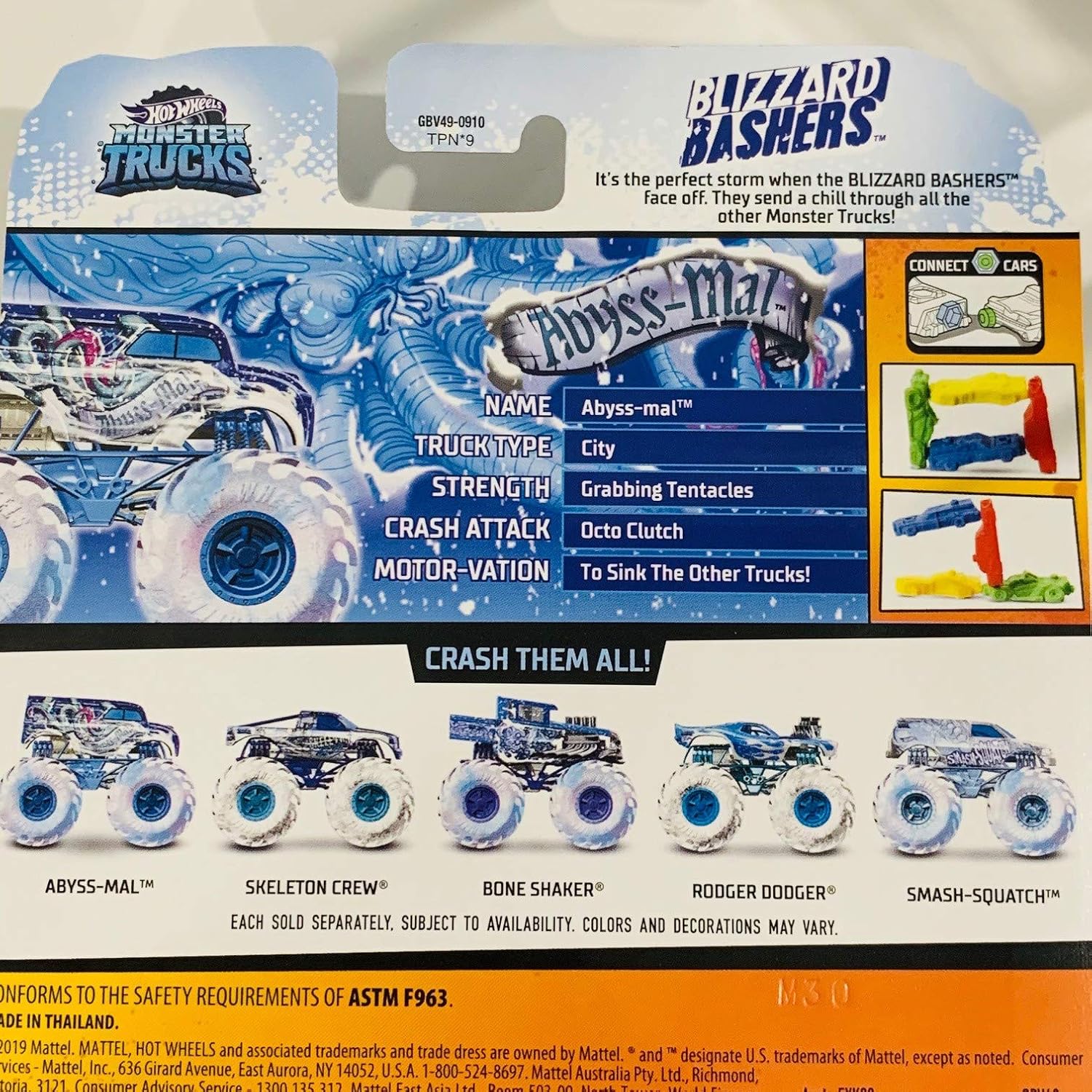 hot wheels blizzard bashers