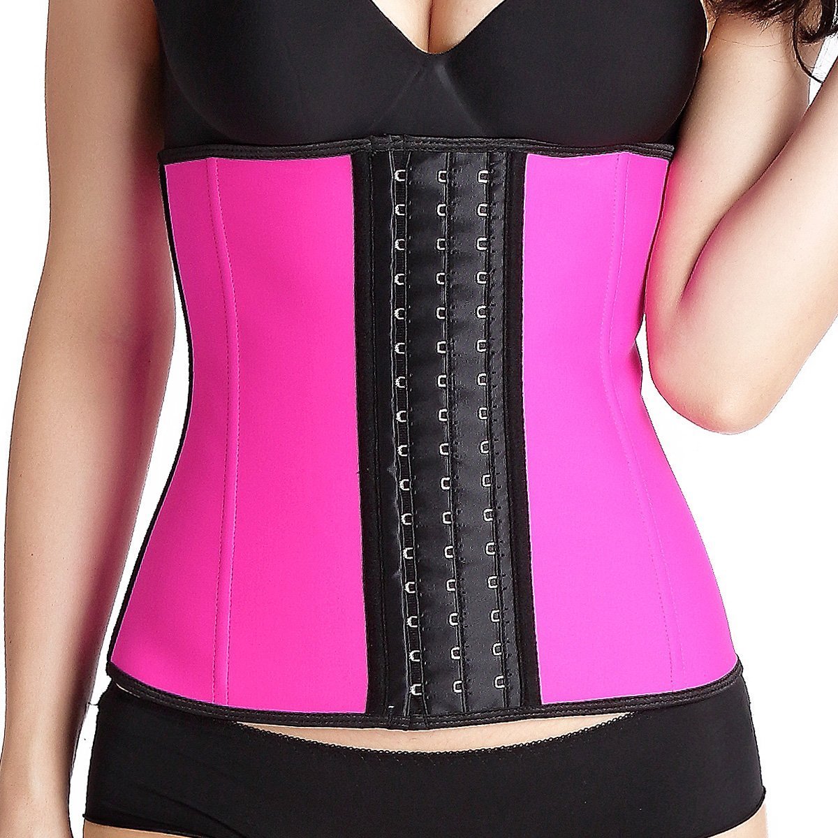 Women\'s Waist Slimming Latex Waist Trainer Corset Body Shapewear