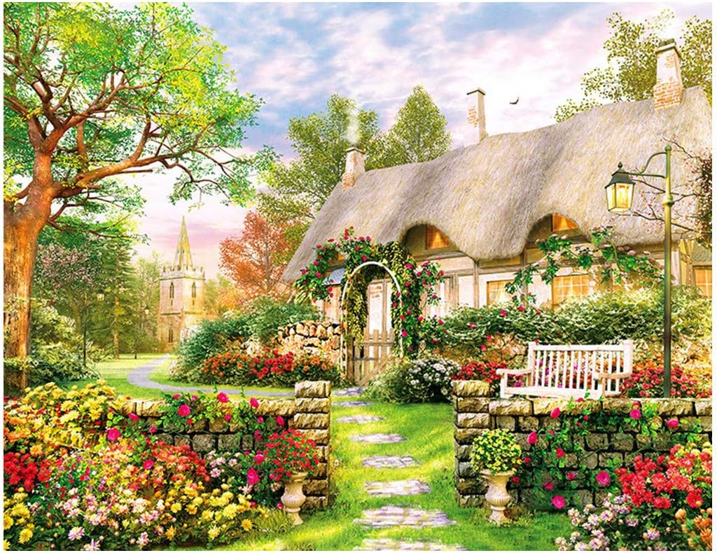 Kanzd Jigsaw Puzzle 1000 Pieces for Adults, Landscape Pattern Adult Children Puzzle Puzzle Intellective Educational Toy (B)