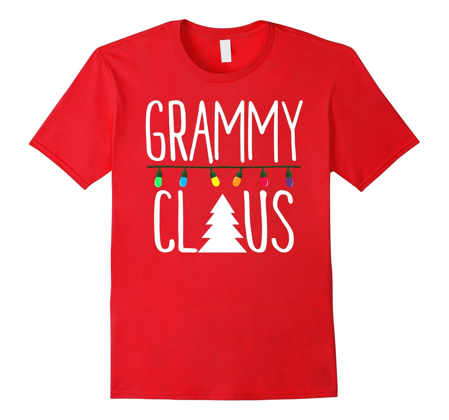 Grammy Claus Shirt Christmas Lights Shirt-Rose