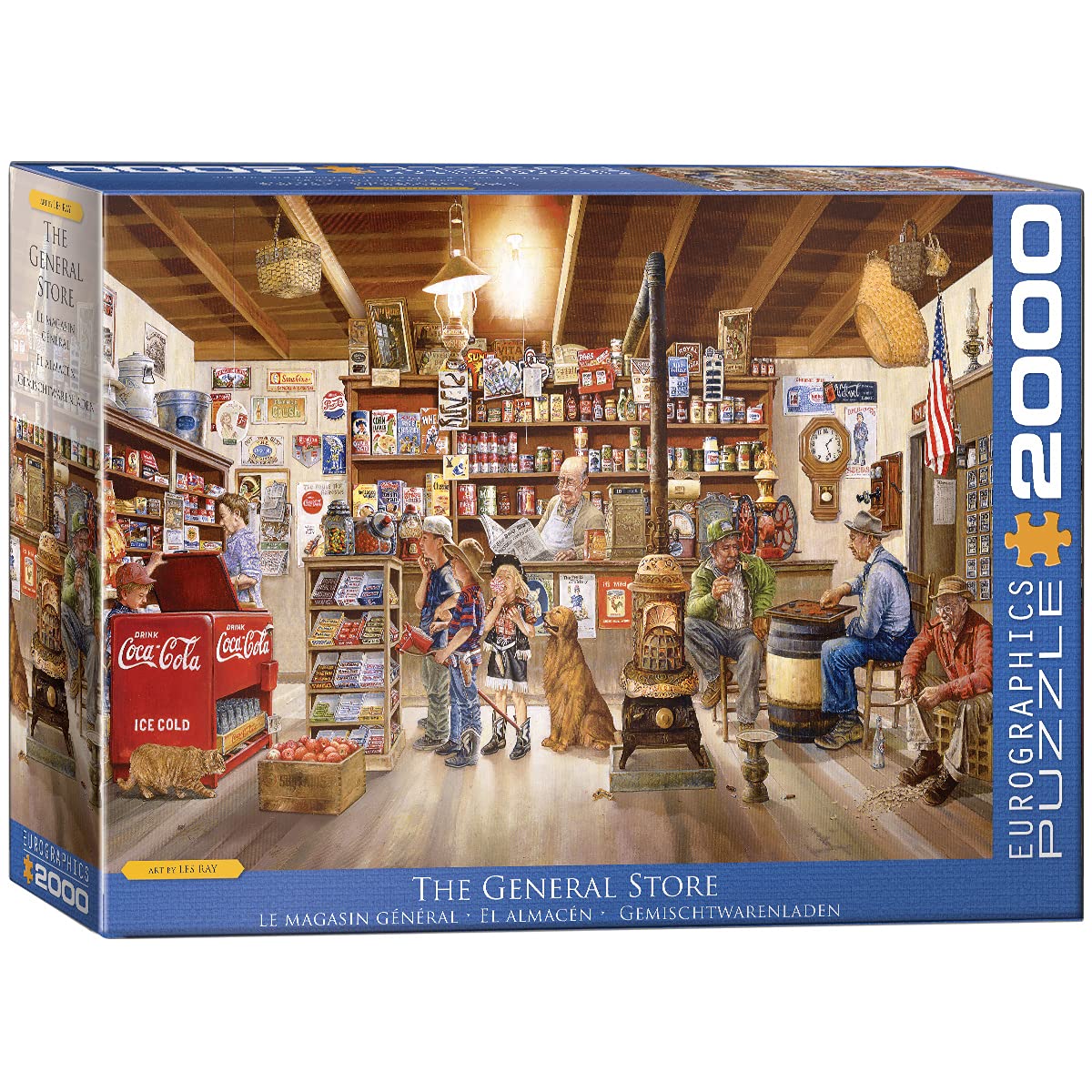 The General Store by Les Ray 2000-Piece Puzzle