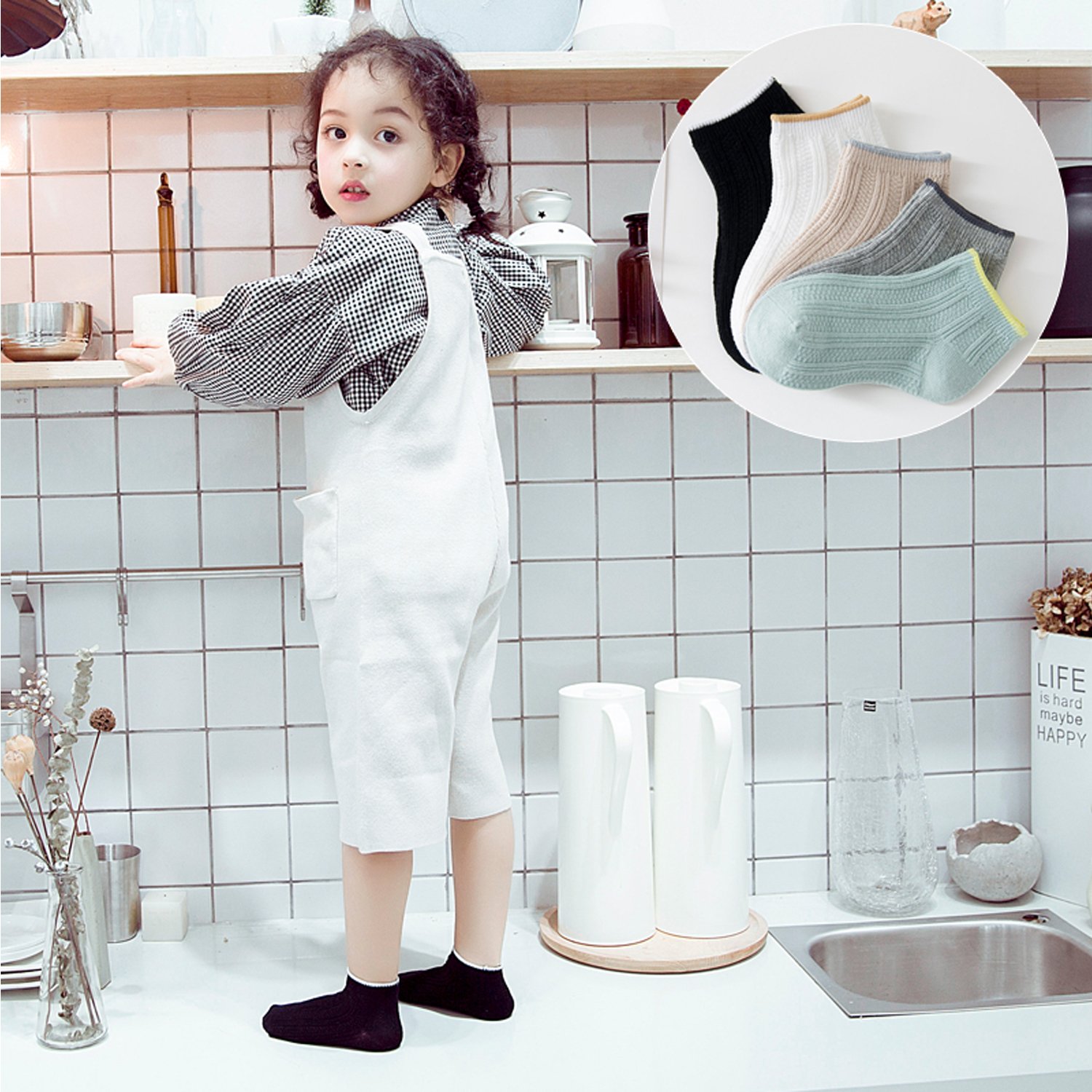 Gather Other Chaussettes Basses Bebe Enfant En Coton Peigne Couleur Mixte Lot De 5 Paires Age Adapte 1 8 Ans Vetements Chaussettes Collants Et Leggings Lawawarenesssociety In