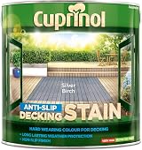 Cuprinol Anti Slip Decking Stain Silver Birch 2.5 Litre UTDSSB25L view 2