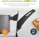 Tower Cerasure 16 cm Saucepan Non-Stick Ceramic Graphite Induction view 5