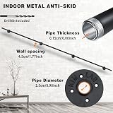 AMLOOPH Banister Handrails 3m Black Stainless Steel Stairs Rail With Fittings view 3