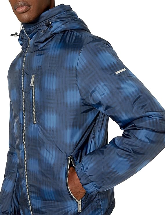 A|X Armani Exchange 阿玛尼 男式连帽滑雪夹克棉服 1.8折.63 海淘转运到手约￥341