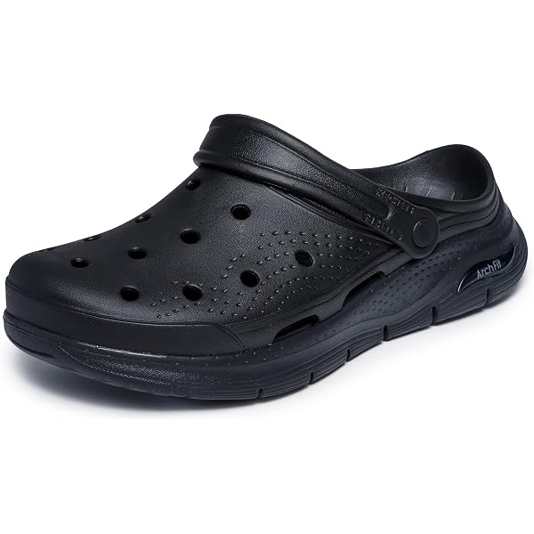 Amazon.com | Skechers Men Foamies Summer Chill Clogs, NAVY  display picture 2