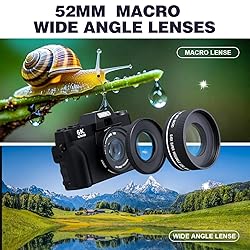 6K 64MP Digital Camera for Photography Vlogging