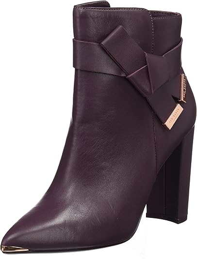 ted baker burgundy ankle boots