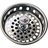 Danco 51275 Basket Strainer, 3-1/4", Chrome