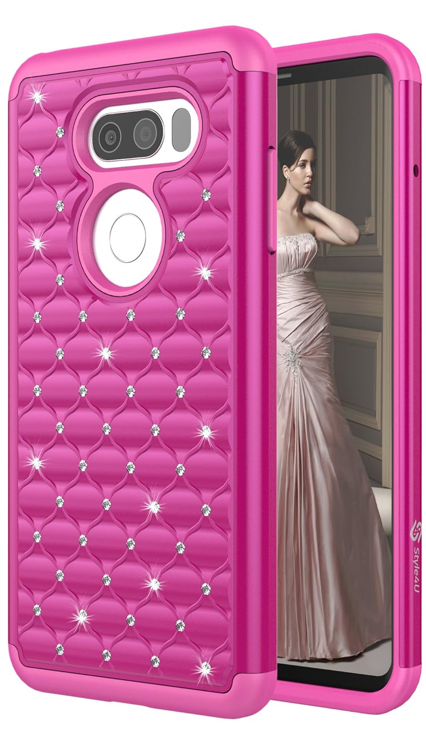 Best Lg V30 Case With Silicon Red