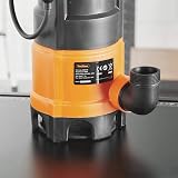 VonHaus Submersible Water Pump 400W 8m Hose Floating Switch 7500L/H view 6
