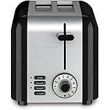 Cuisinart CPT-320P1 Compact Stainless 2-Slice Toaster, Brushed Stainless
