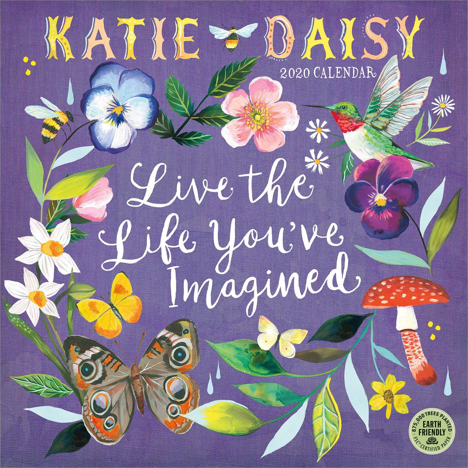 Katie Daisy 2020 Wall Calendar Katie Daisy 2020 Wall Calendar